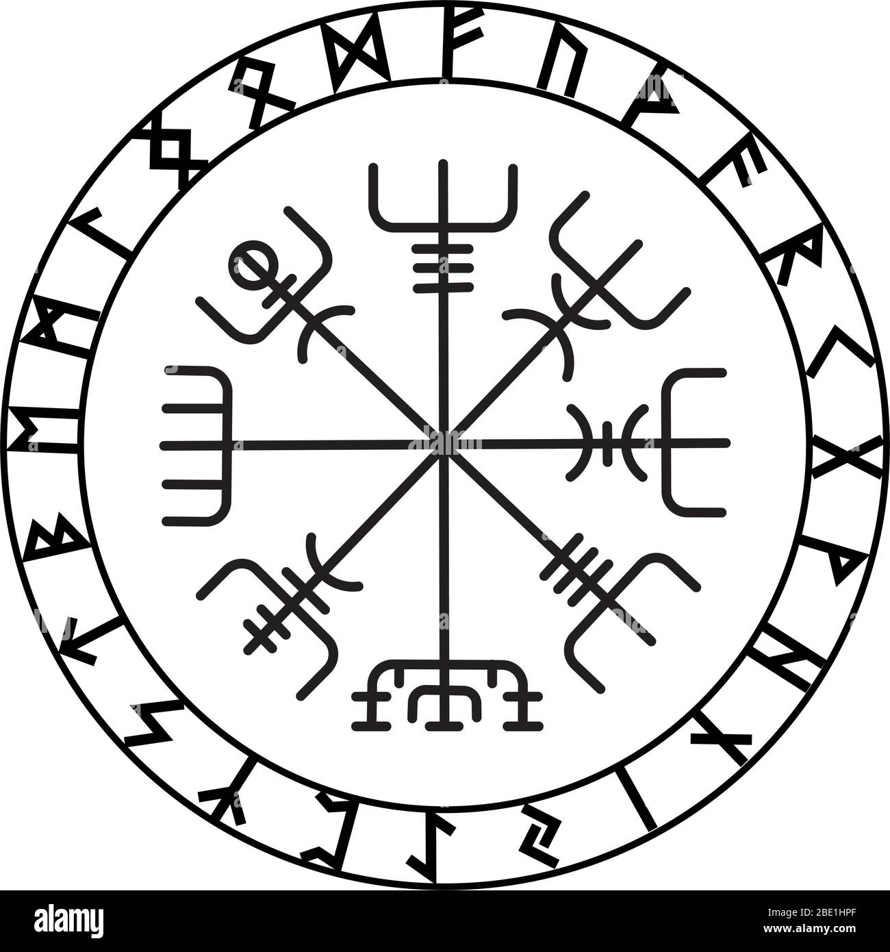 Vegvisir hi-res stock photography and images - Alamy
