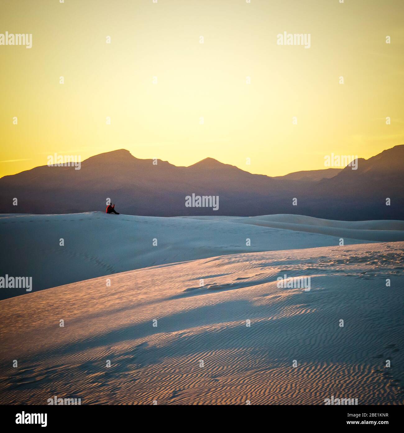 White Sands New Mexico Stock Photo Alamy