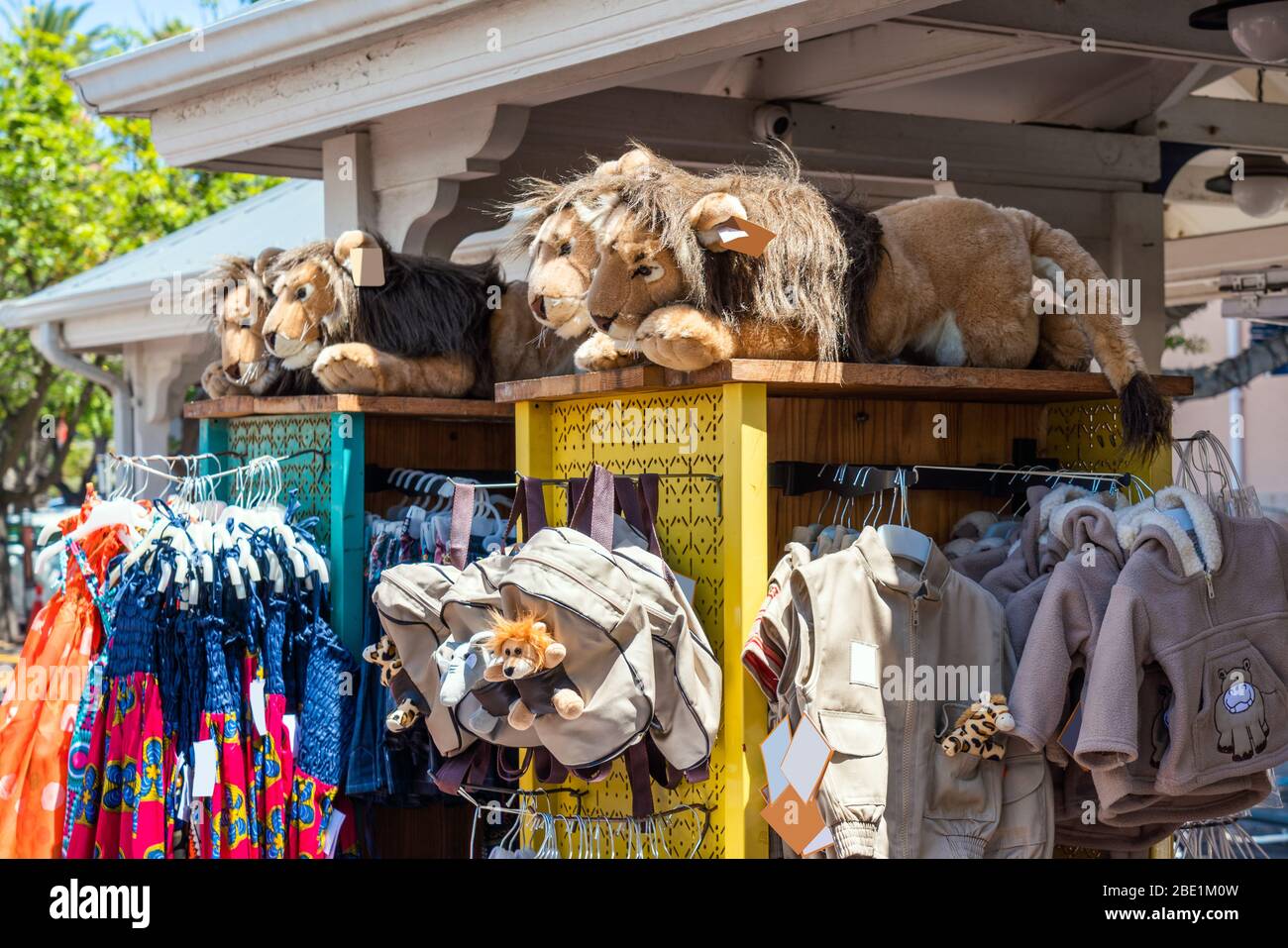 Children's toys and clothes sold in the store, Cape Town, South Africa