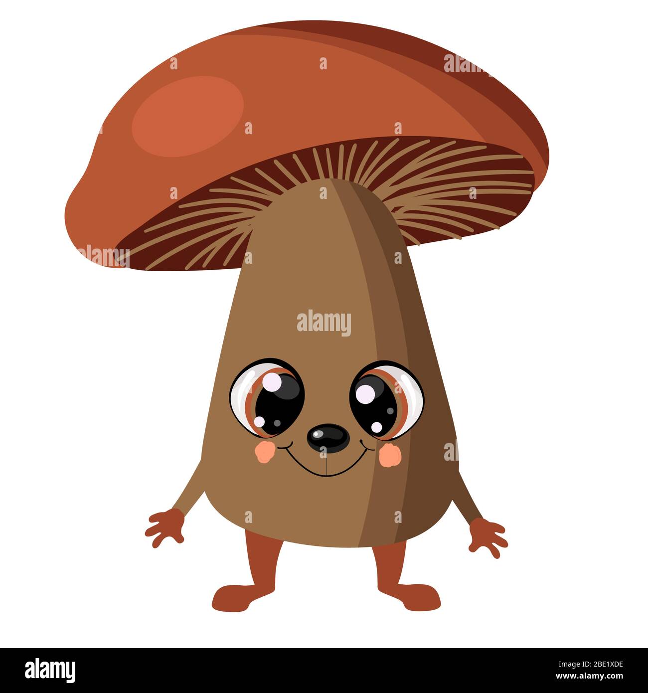 Funny cartoon mushroom face hi-res stock photography and images - Page 4 -  Alamy