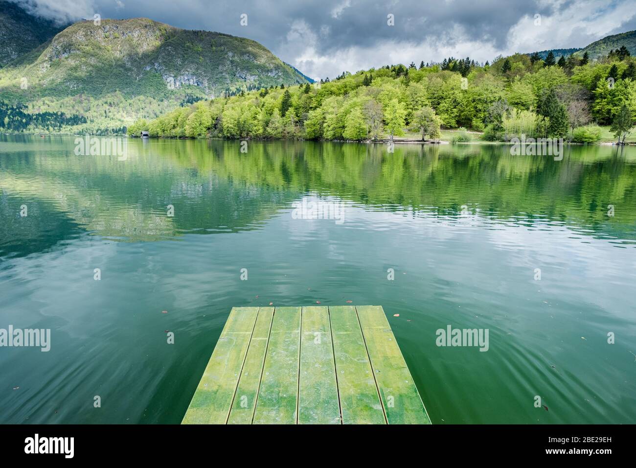 Bohinj lake, Nature park, Slovenia Stock Photo