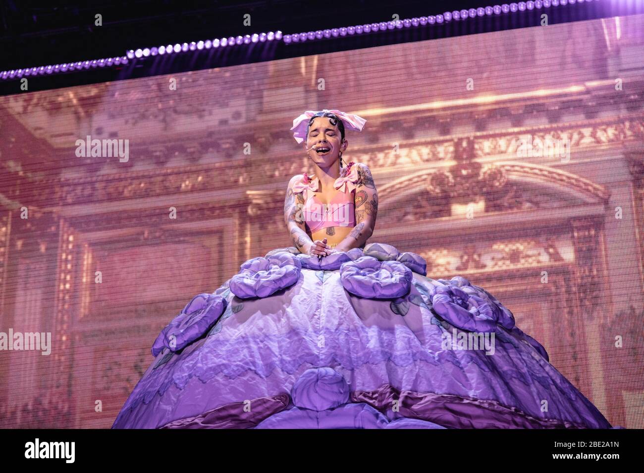 Melanie Martinez during Melanie Martinez - The K-12 Tour, Gran Teatro Geox,  Padova, Italy, 24 Jan 2020 Stock Photo - Alamy