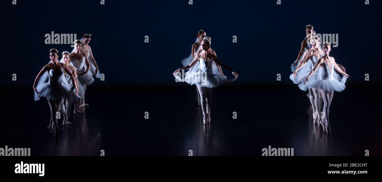 Faro, Portugal, 11th January 2020. Classical Ballet performance by ...