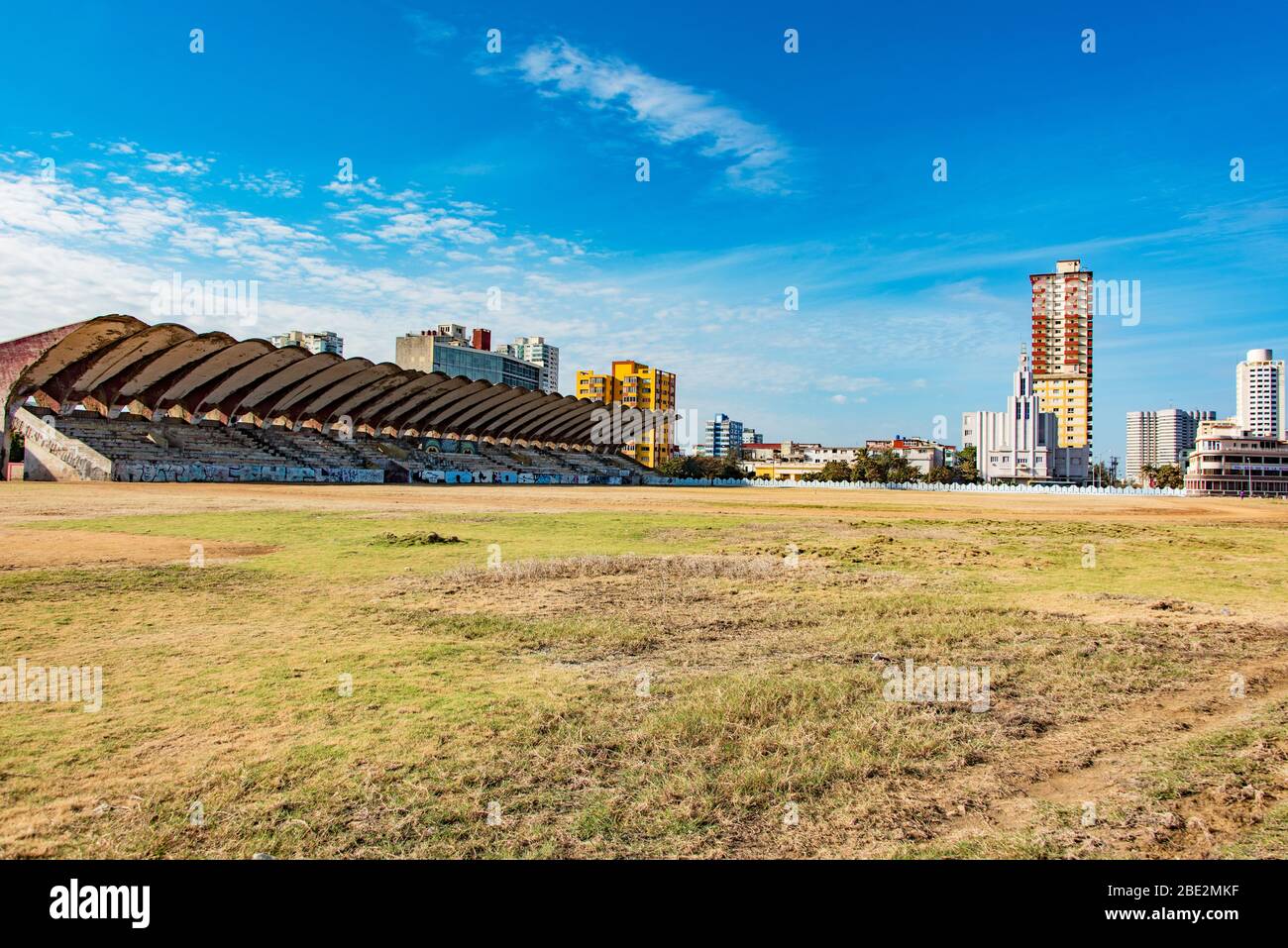old stadium in havana, cuba Stock Photo