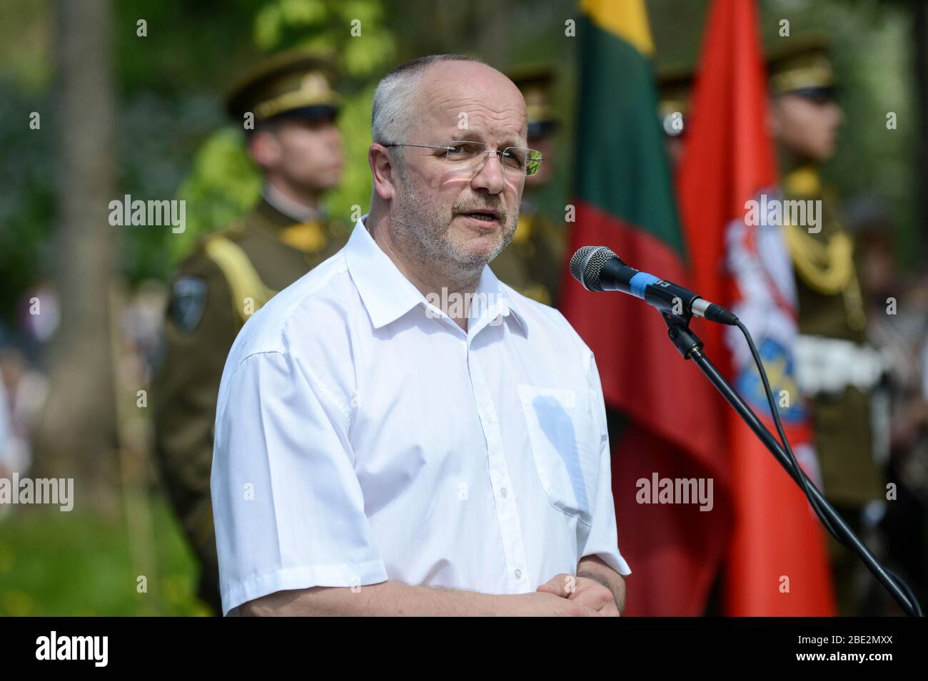 Juozas Olekas doctor, Lithuanian public and political figure Stock