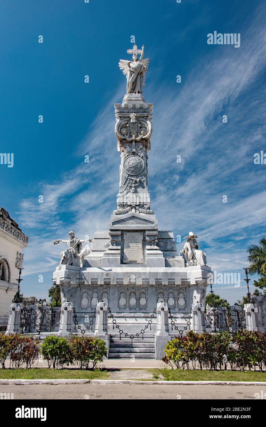 main cemetery in havana, cuba Stock Photo Alamy
