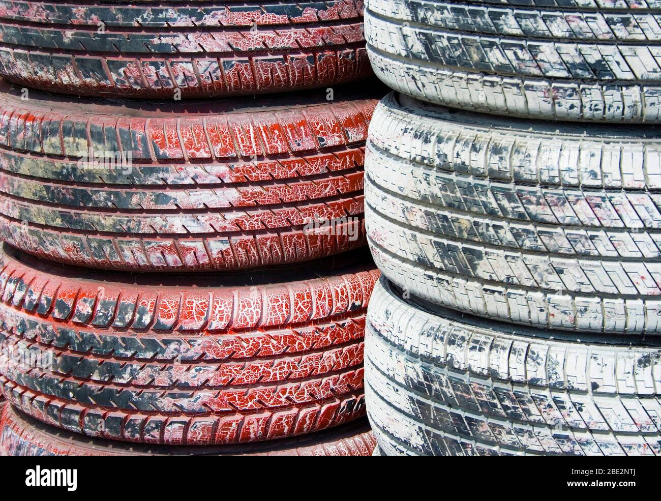 Tyre barrier at Monaco Stock Photo Alamy