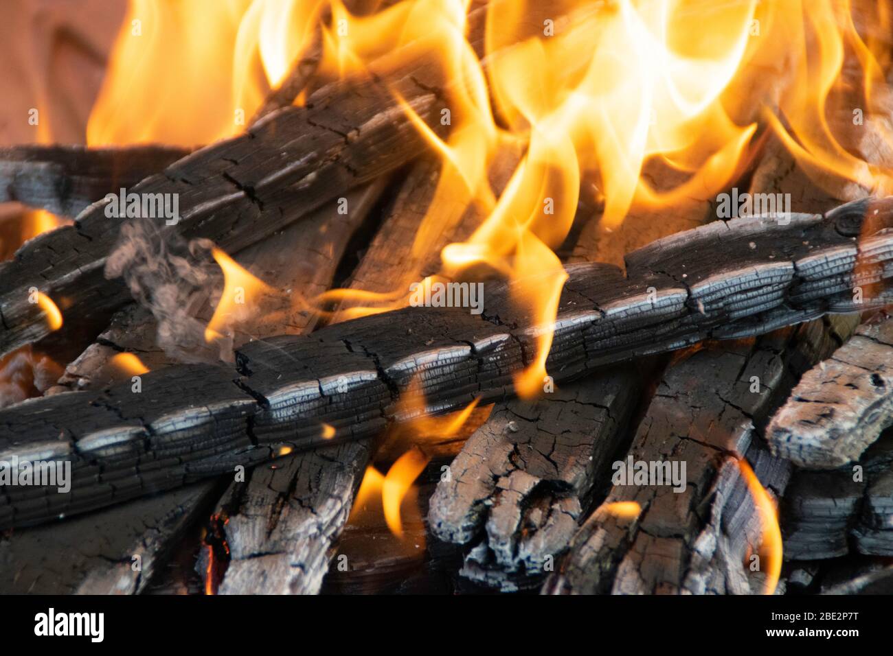 Close up burning forest fire hi-res stock photography and images - Alamy
