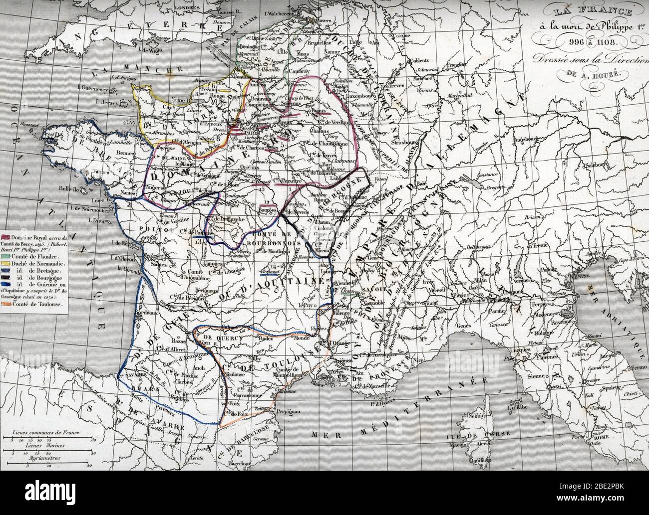 Page 3 France Map Medieval High Resolution Stock Photography And Images Alamy