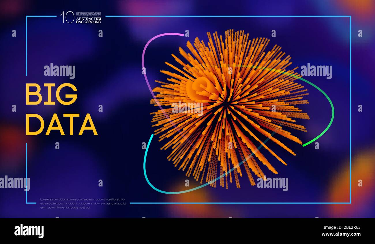 Colorful data information electronic block concept. Artificial intelligence  behavioral science vector. Cryptocurrency education big data. EPS 10 Stock  Vector Image & Art - Alamy