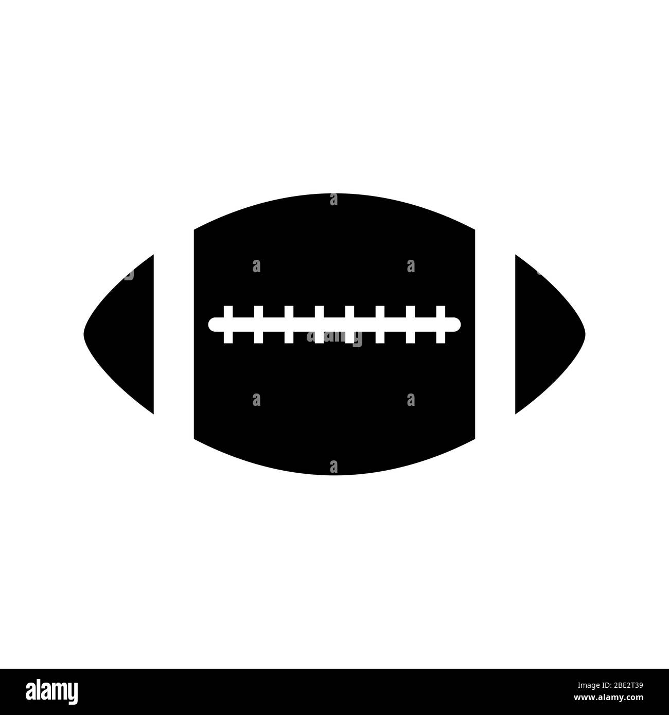 American Football Vector Black And White