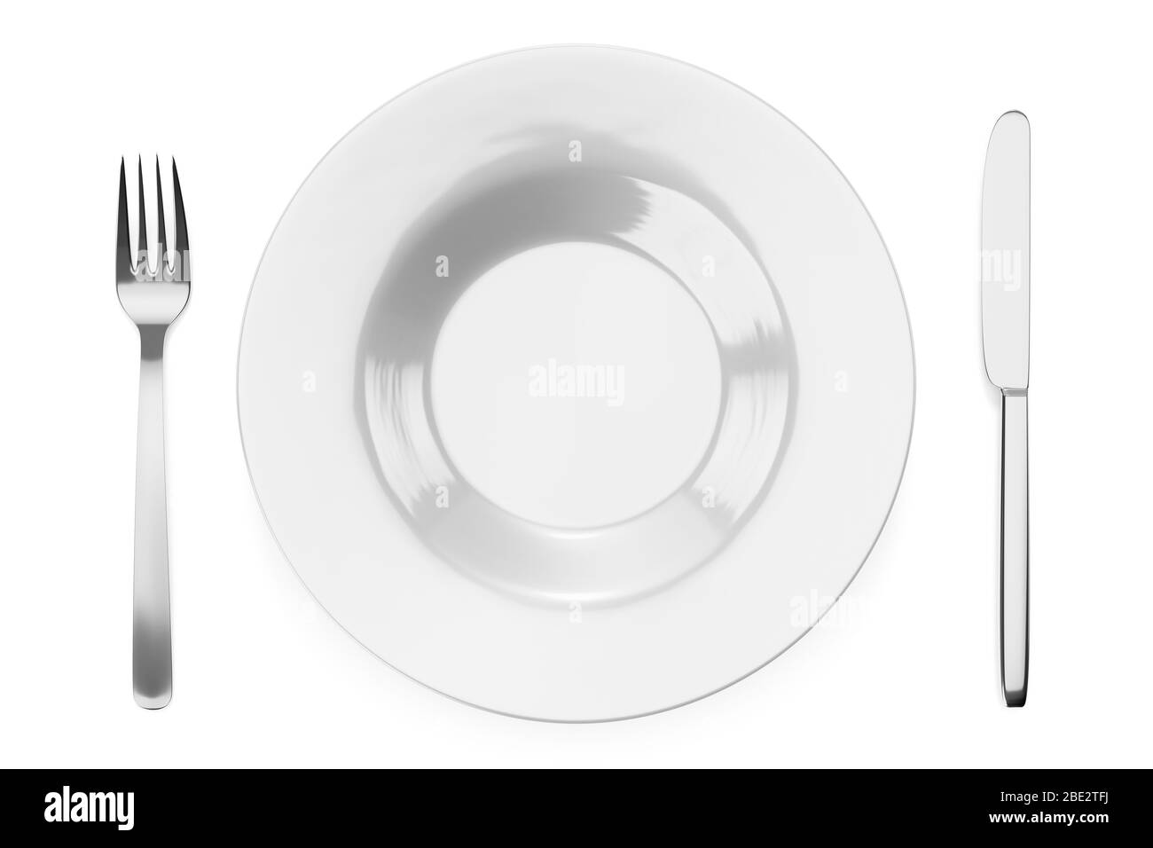 3d illustration of some typical style dishware Stock Photo Alamy