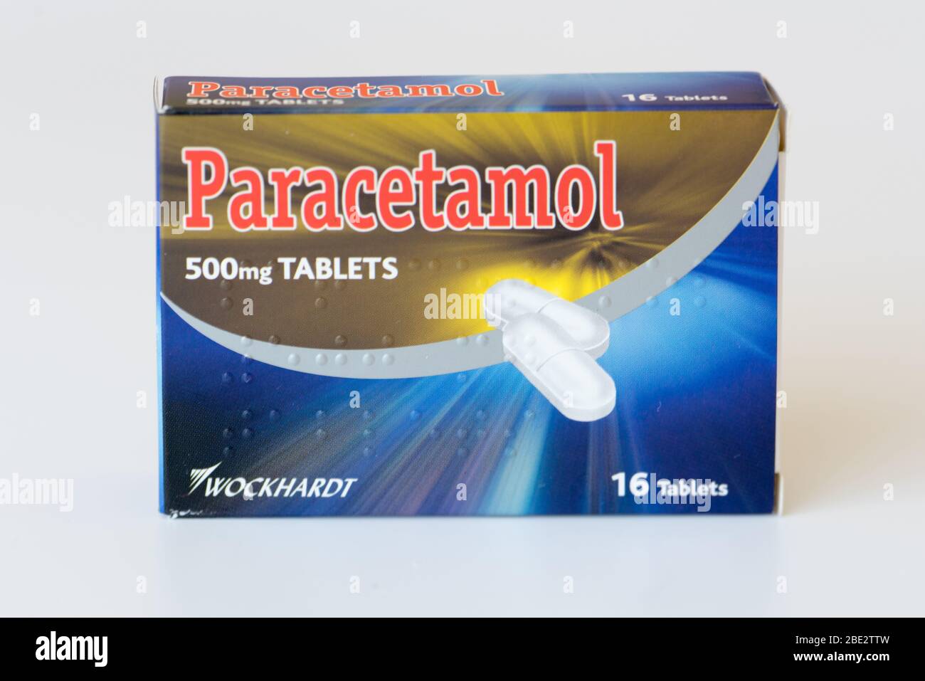 Paracetamol painkiller Stock Photo