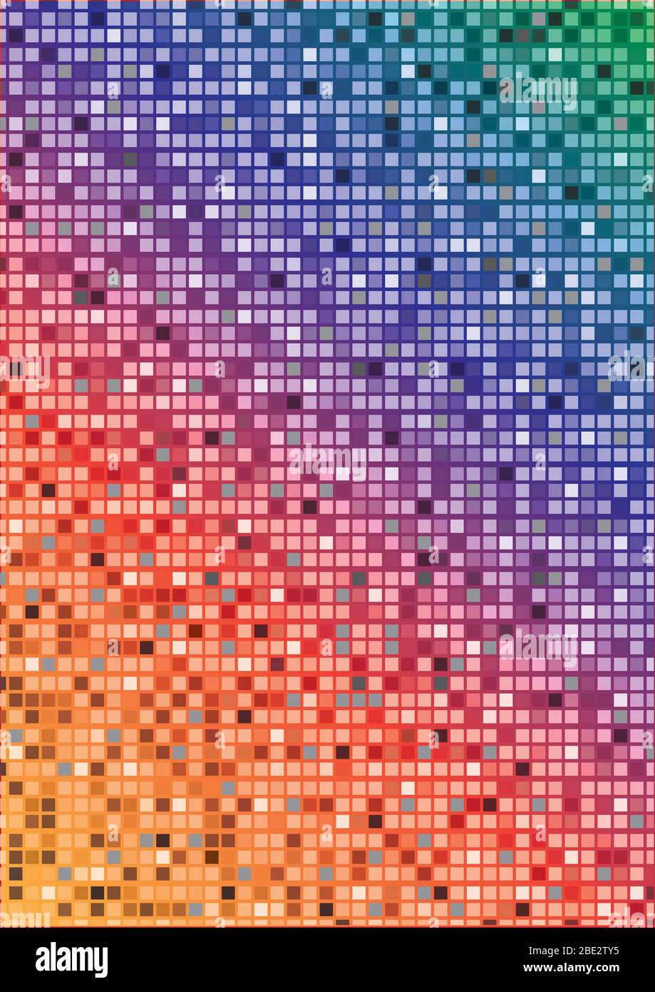Abstract vector colorful tile backgrounds. Mosaic Design Stock Vector ...