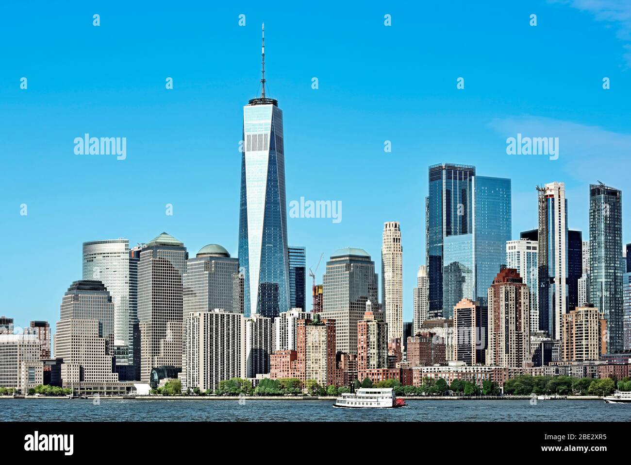 USA - New York - New York City - City Centre - Manhattan Skyline Stock ...