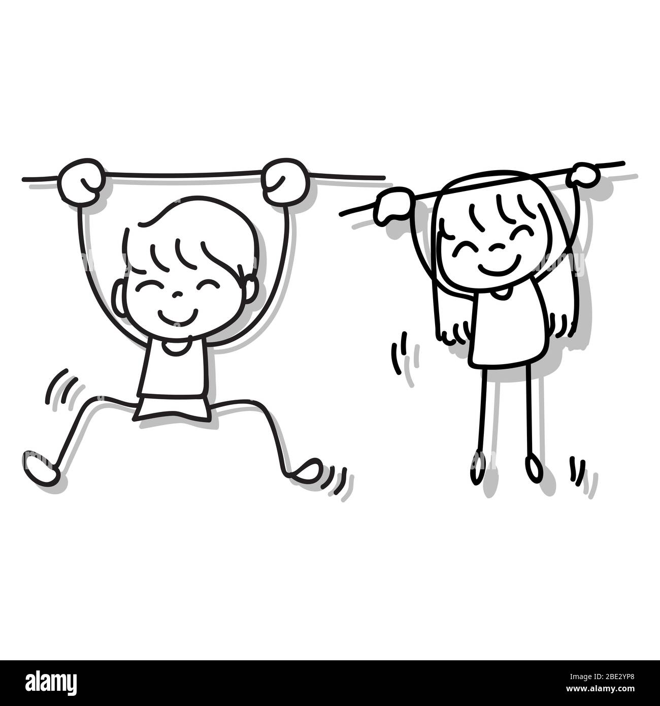 Hand Drawing Cartoon Character Abstract People Happy Kids Playing Togerther Vector Illustration For Graphic Decoration Boy And Girl Holding Bar Playi Stock Vector Image Art Alamy Hand Drawing Cartoon Character Abstract People Happy Kids Playing Togerther Vector Illustration For Graphic Decoration Boy And Girl Holding Bar Playi Stock Vector Image Art Alamy