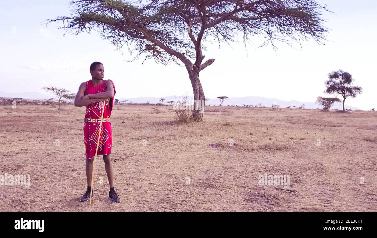 African tribal man hi-res stock photography and images - Alamy