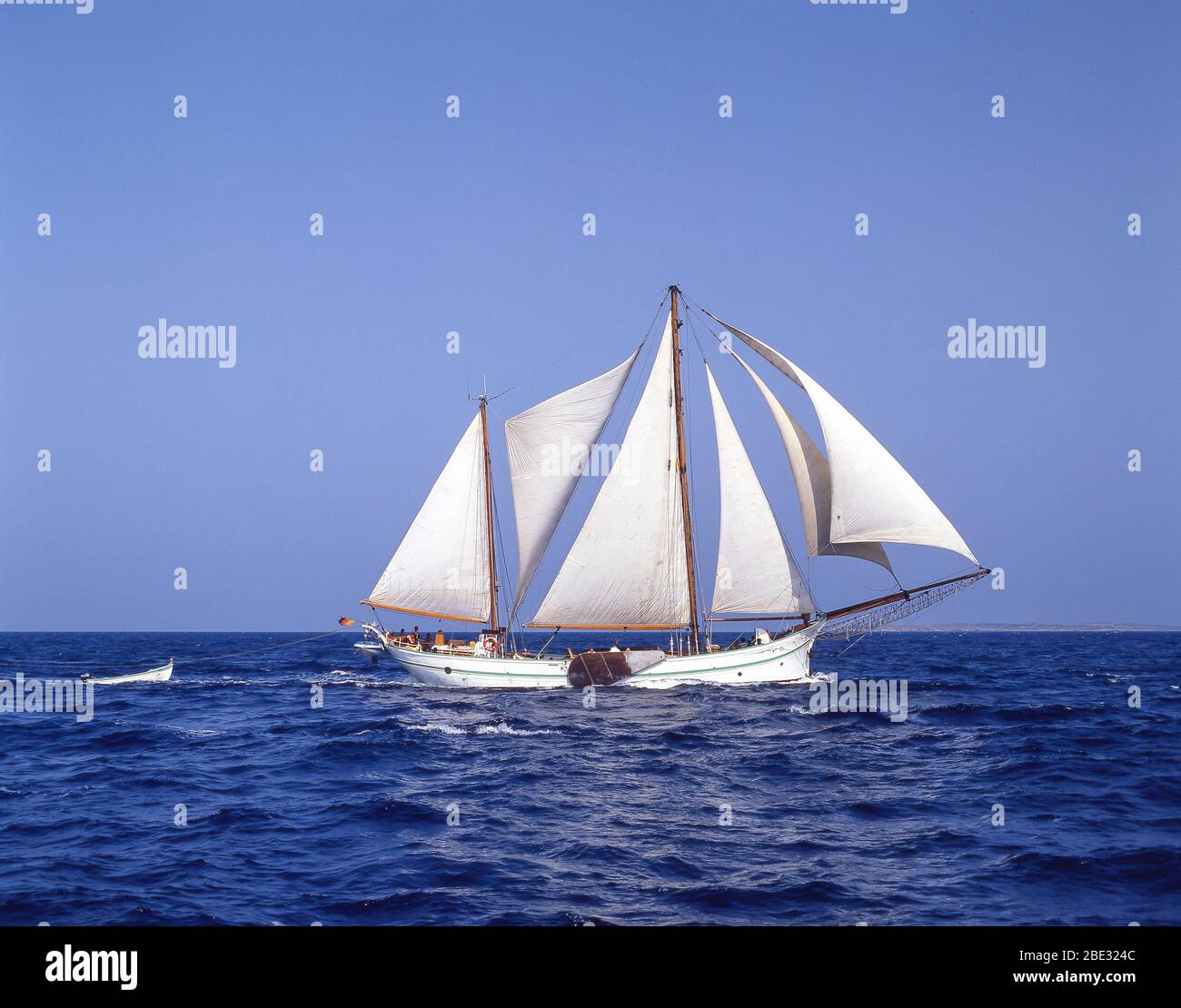 Sigandor sailing glider ship, Baltic Sea, Hamburg, Federal Republic of Germany Stock Photo