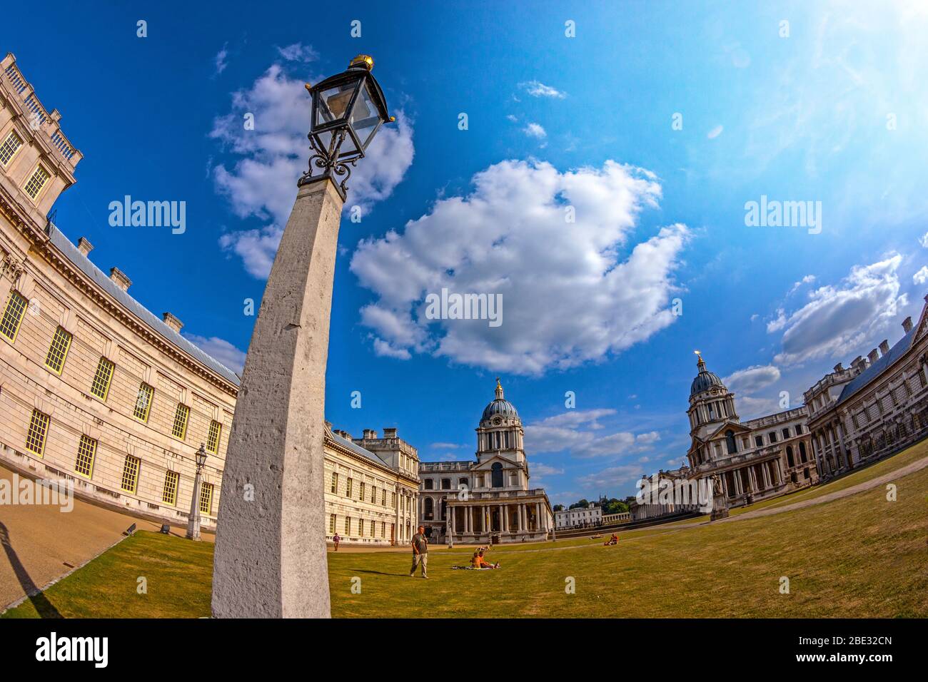 Royal Naval College, Greenwich, London Stock Photo