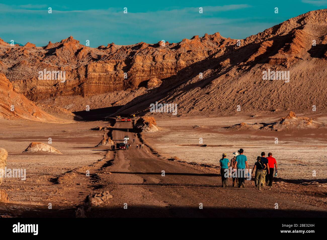 Moon Valley, Atacama desert, Chile Stock Photo