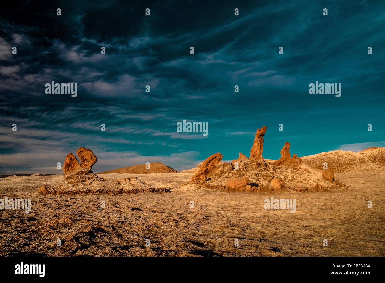 Moon Valley, Atacama desert, Chile Stock Photo - Alamy