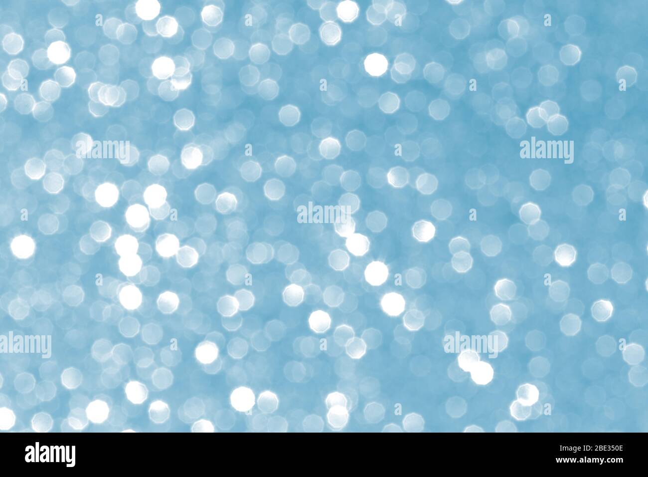 Abstract Blue Glitter Background - Stock Photos