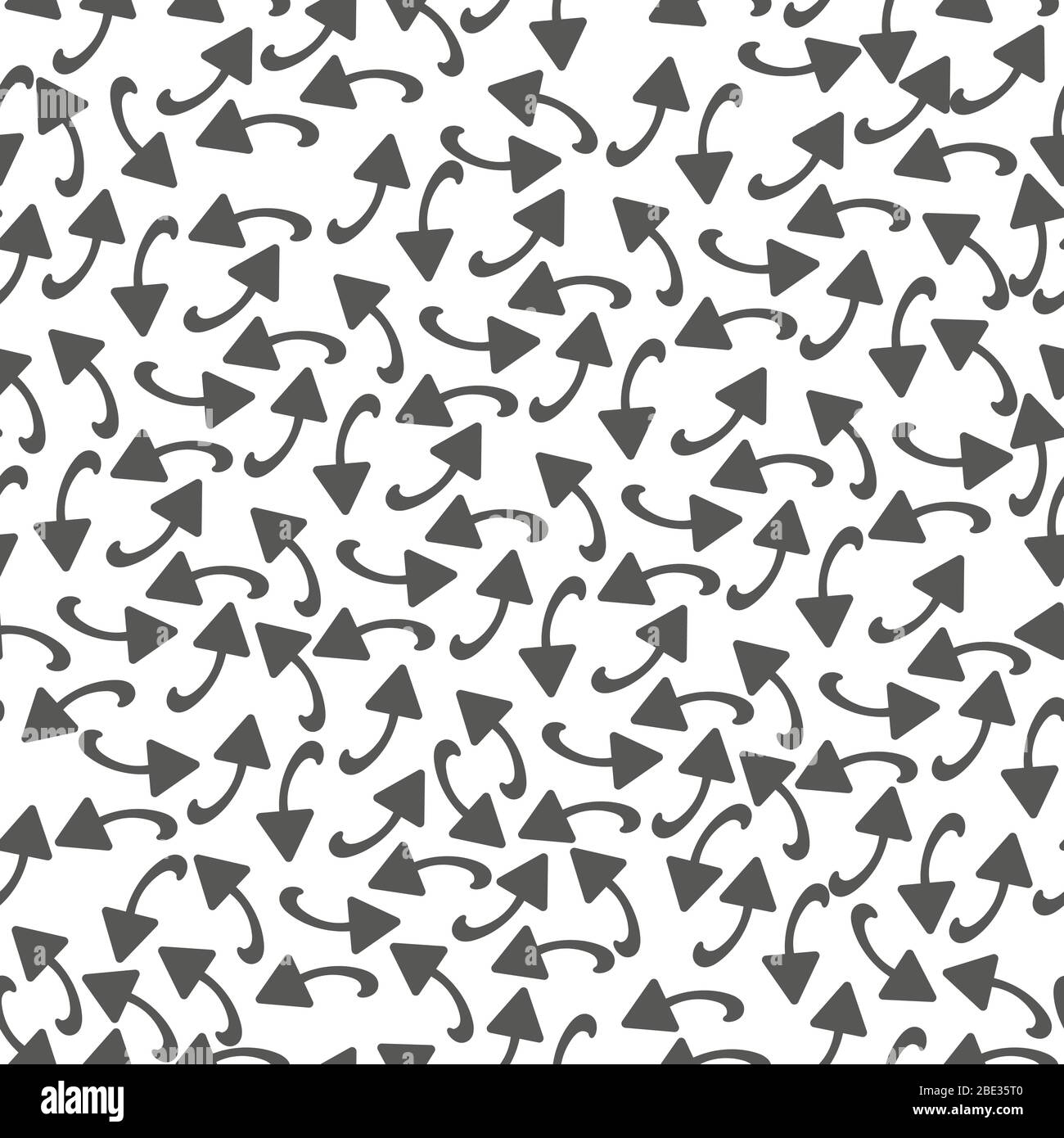 Vector arrows seamless pattern on white backround.EPS 10 Stock Vector ...