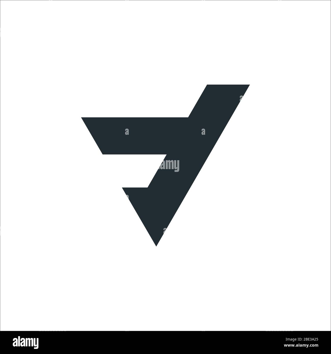 Initial letter fv logo or vf logo vector design template Stock Vector ...
