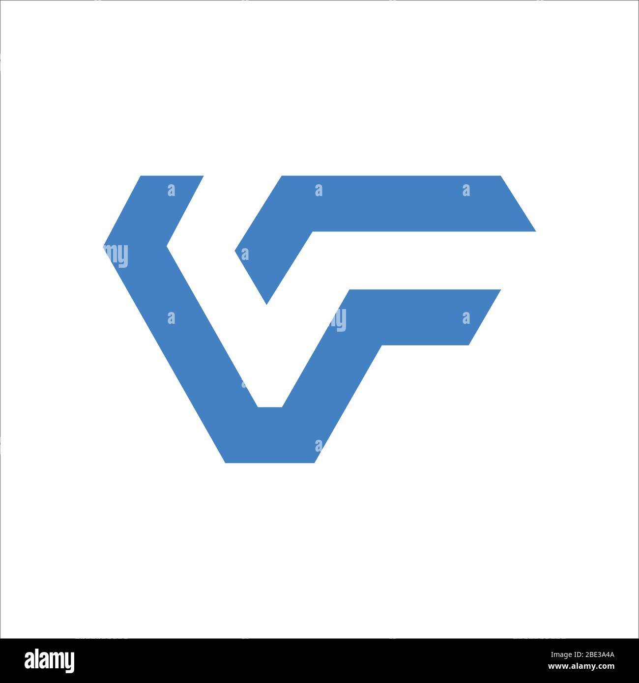 Initial letter fv logo or vf logo vector design template Stock Vector ...