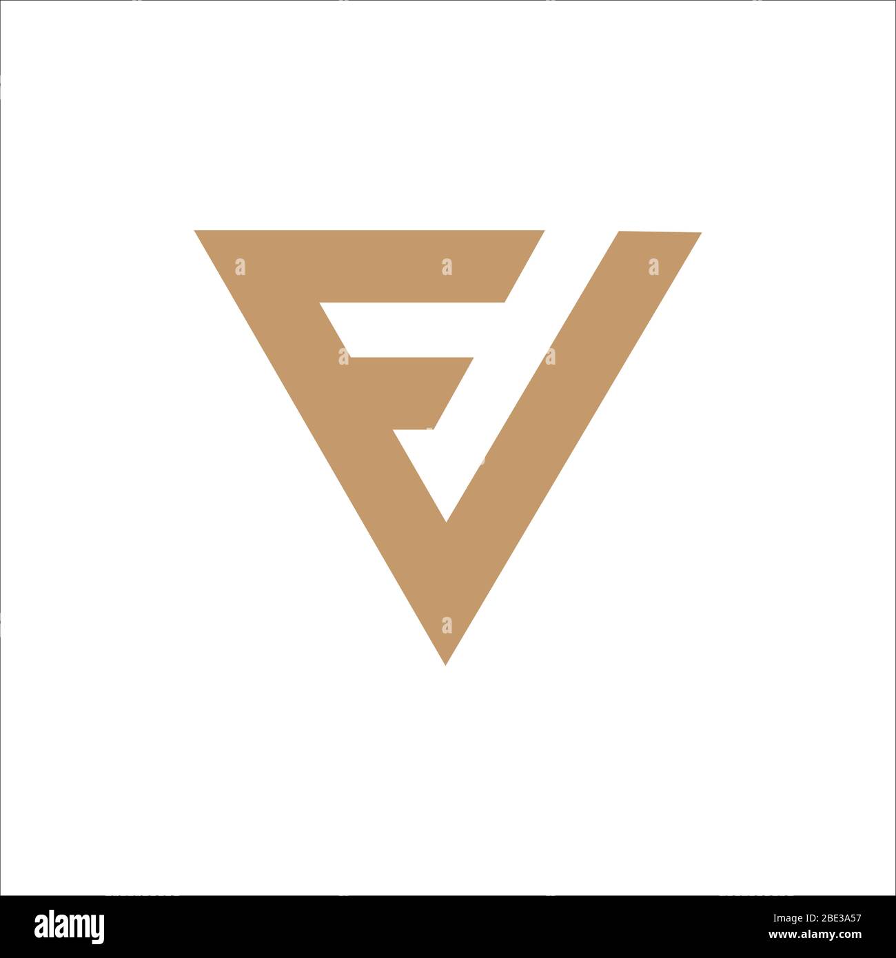 Initial letter fv logo or vf logo vector design template Stock Vector ...