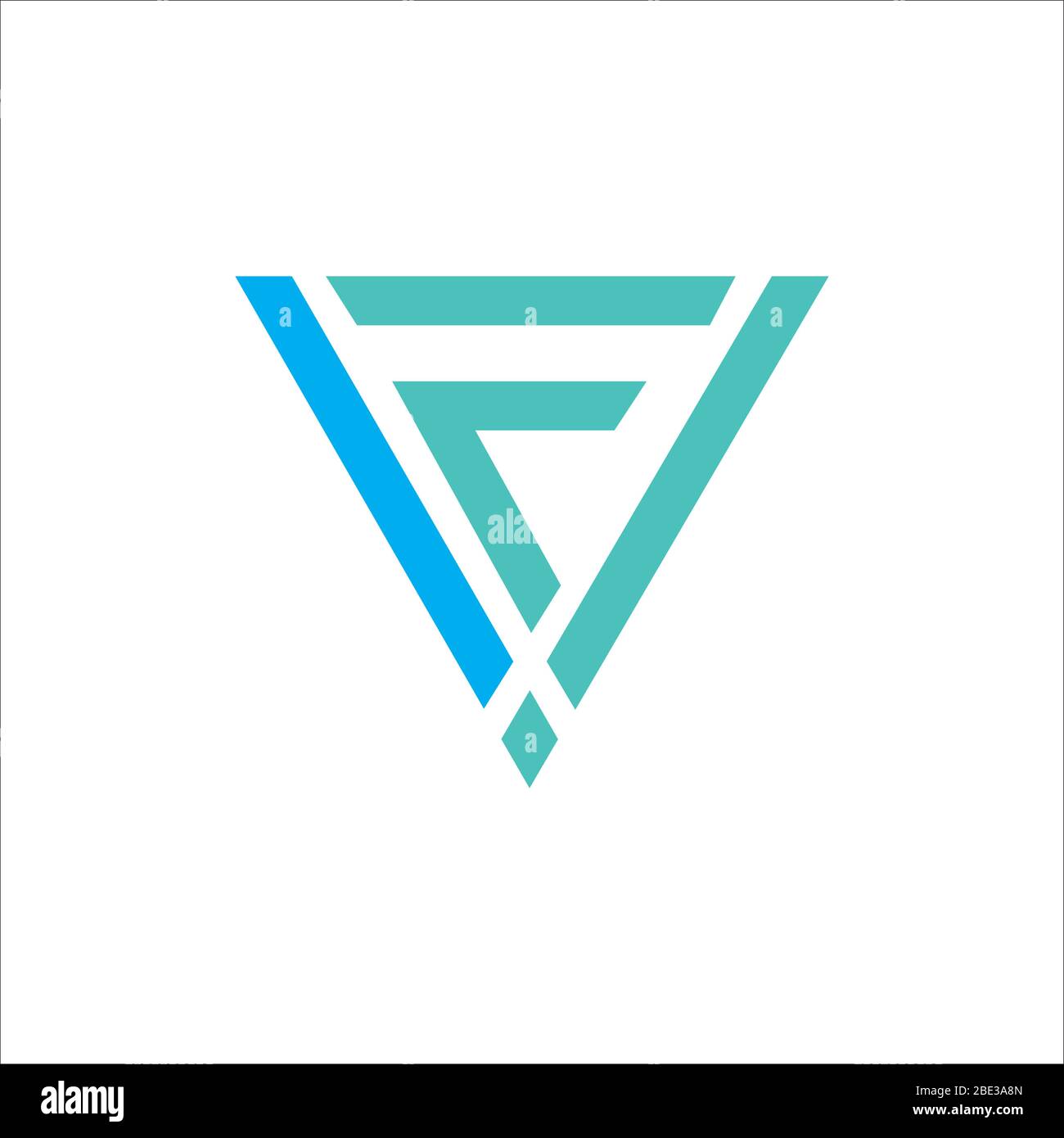 Initial letter fv logo or vf logo vector design template Stock Vector ...