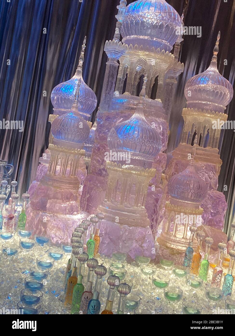 Yule Ball Decorations - Harry Potter WB Studio Tour Stock Photo - Alamy