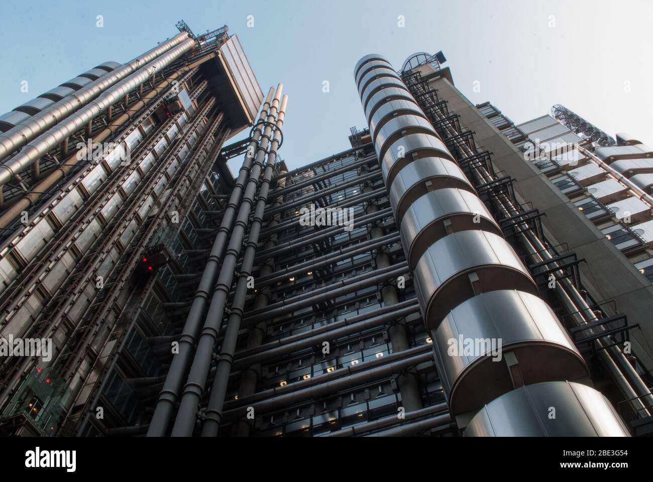 High Tech Architecture Steel Machine Lloyds Building Lloyds of London