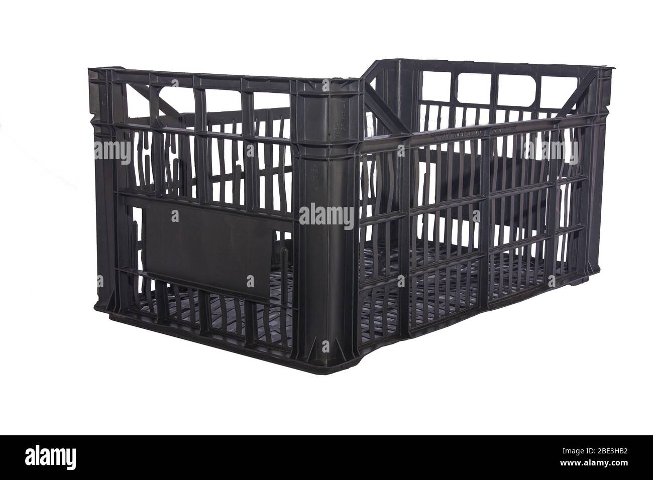 Isolated Plastic crate for vegetables Stock Photo Alamy