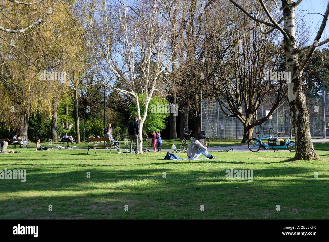 Wien, Währinger Park // Vienna, Waehringer Park Stock Photo - Alamy