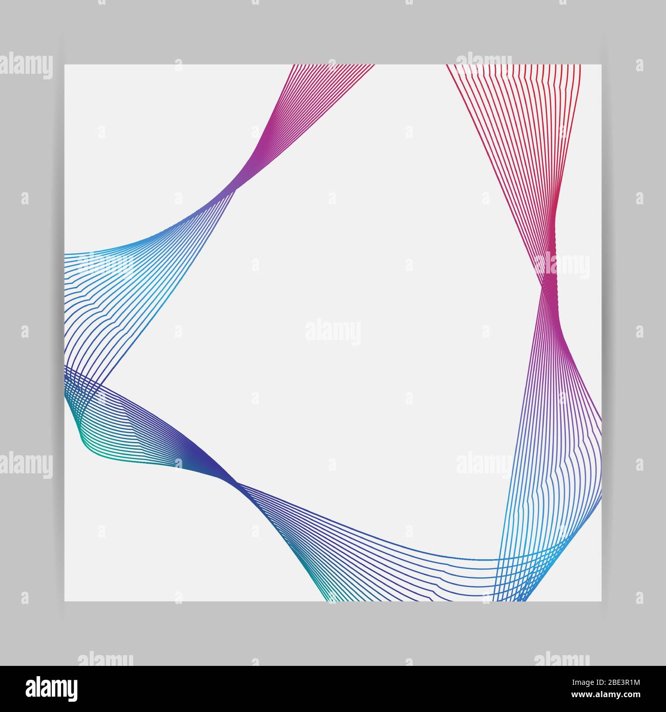 Design elements. Poligonal lines background. Vector Illustration Stock Vector