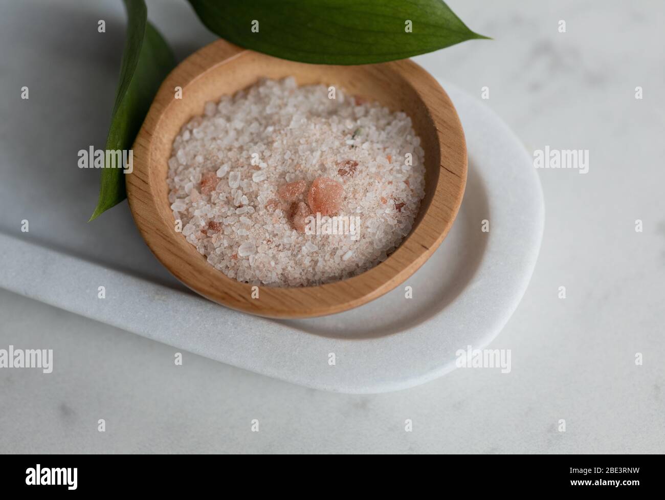 bath salt macro Stock Photo