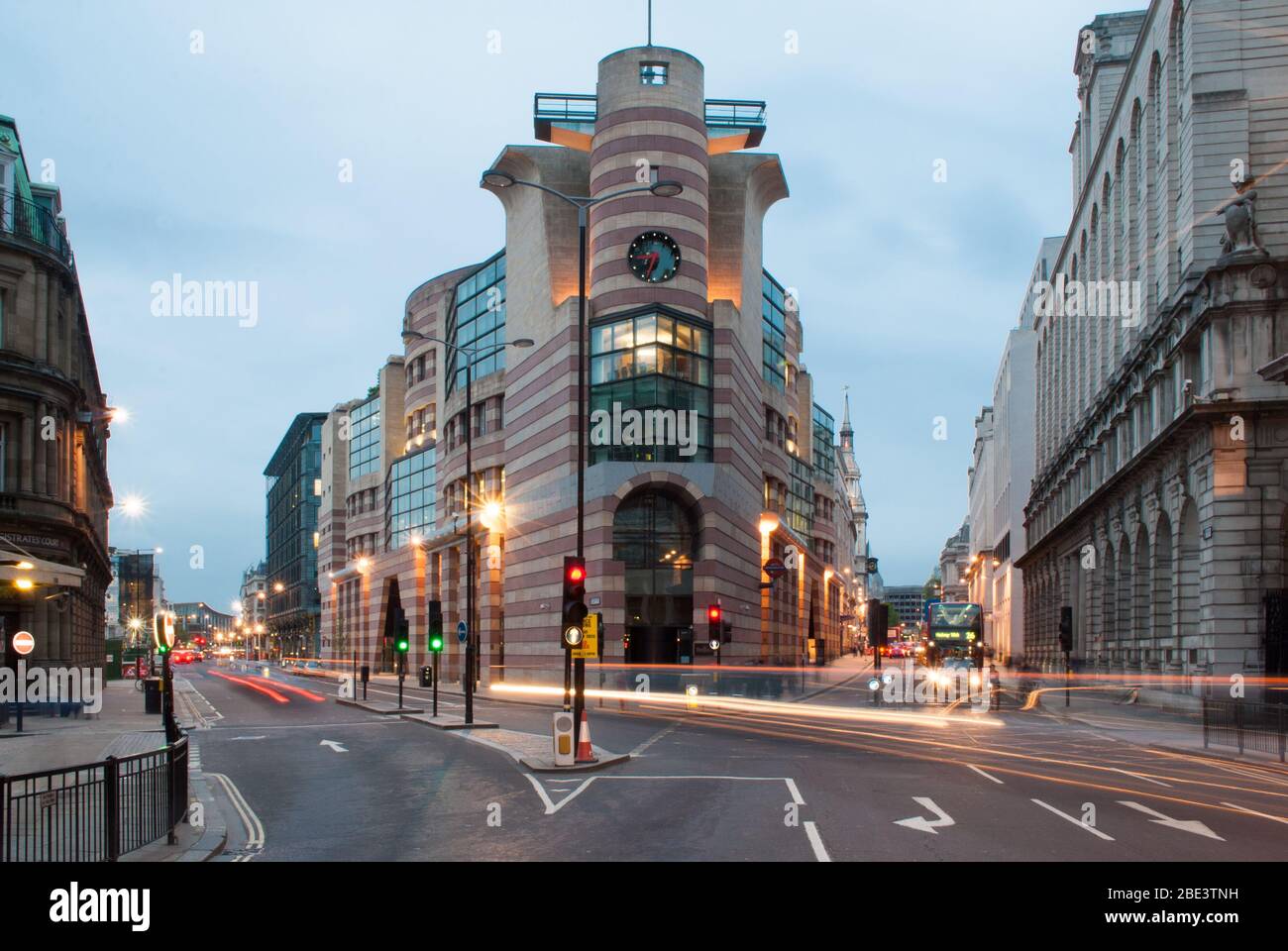 Postmodern Postmodernism Architecture Pink Limestone Tower Building Coq