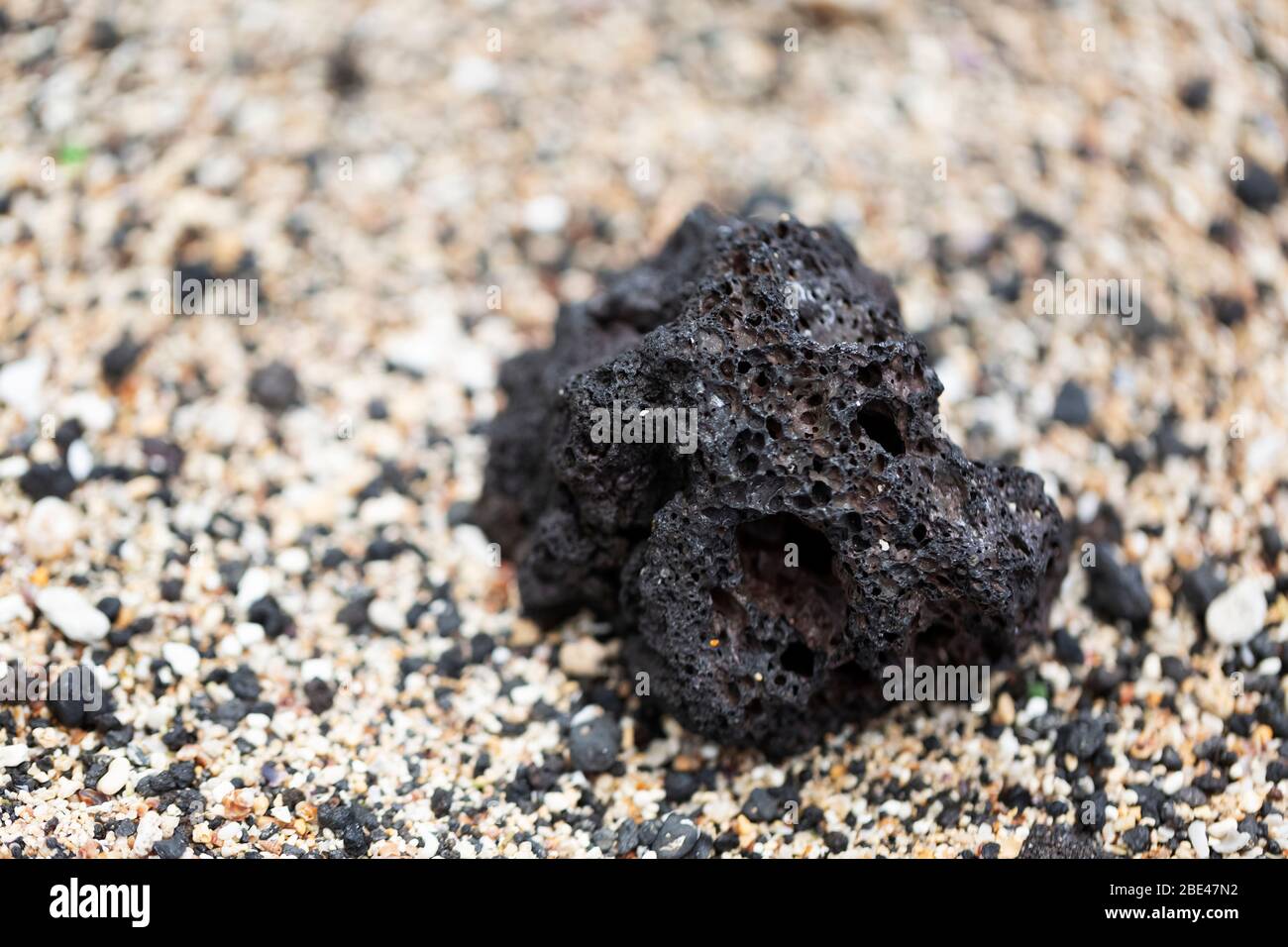 Black lava rock beach hi-res stock photography and images - Alamy