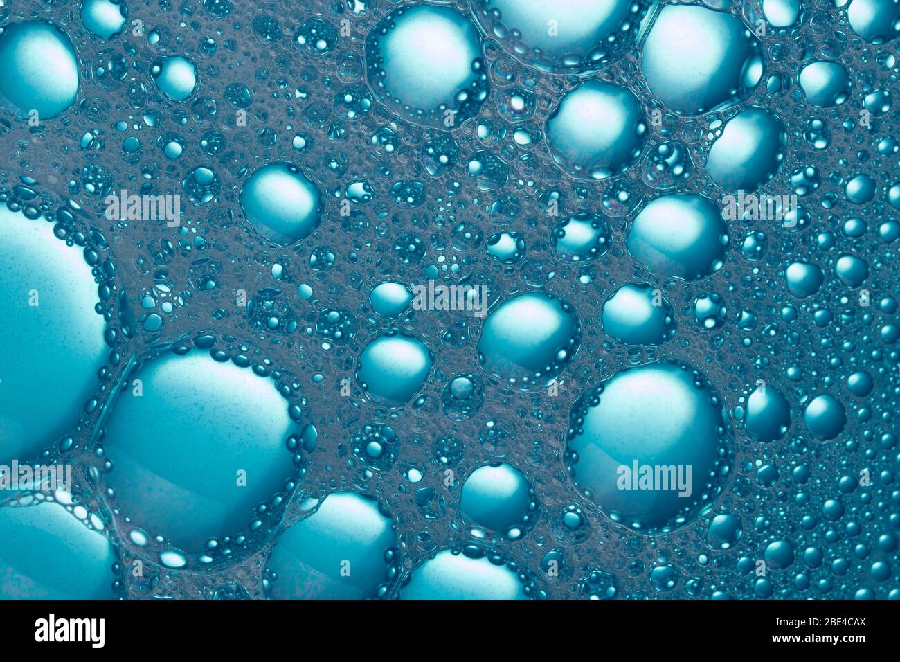 Sky Blue Acrylic Paint Background Foam Surface Stock Photo - Image of soap,  abstract: 151386148