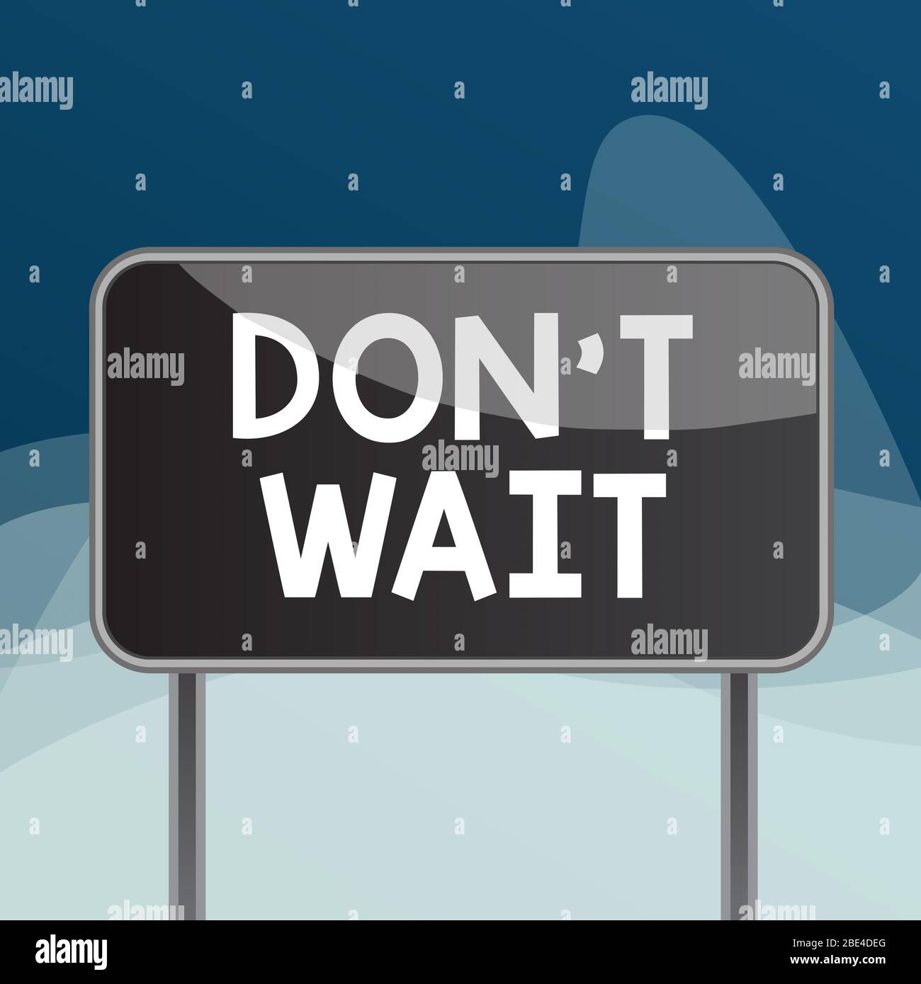 Writing note showing Don T Wait. Business concept for Take action now ...