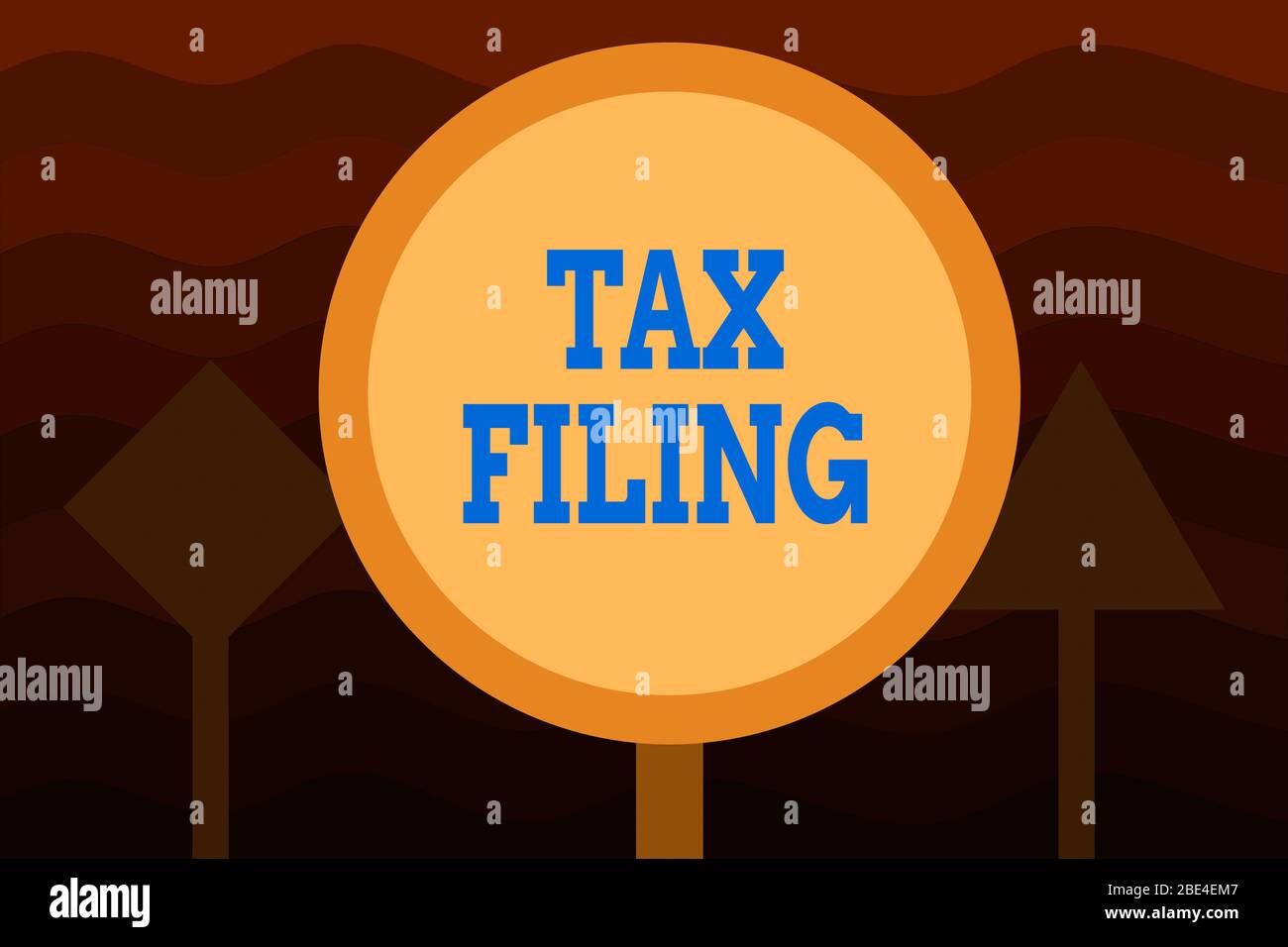Data Filing Sign Handwriting text Tax Filing. Conceptual photo Submitting documens filed ...