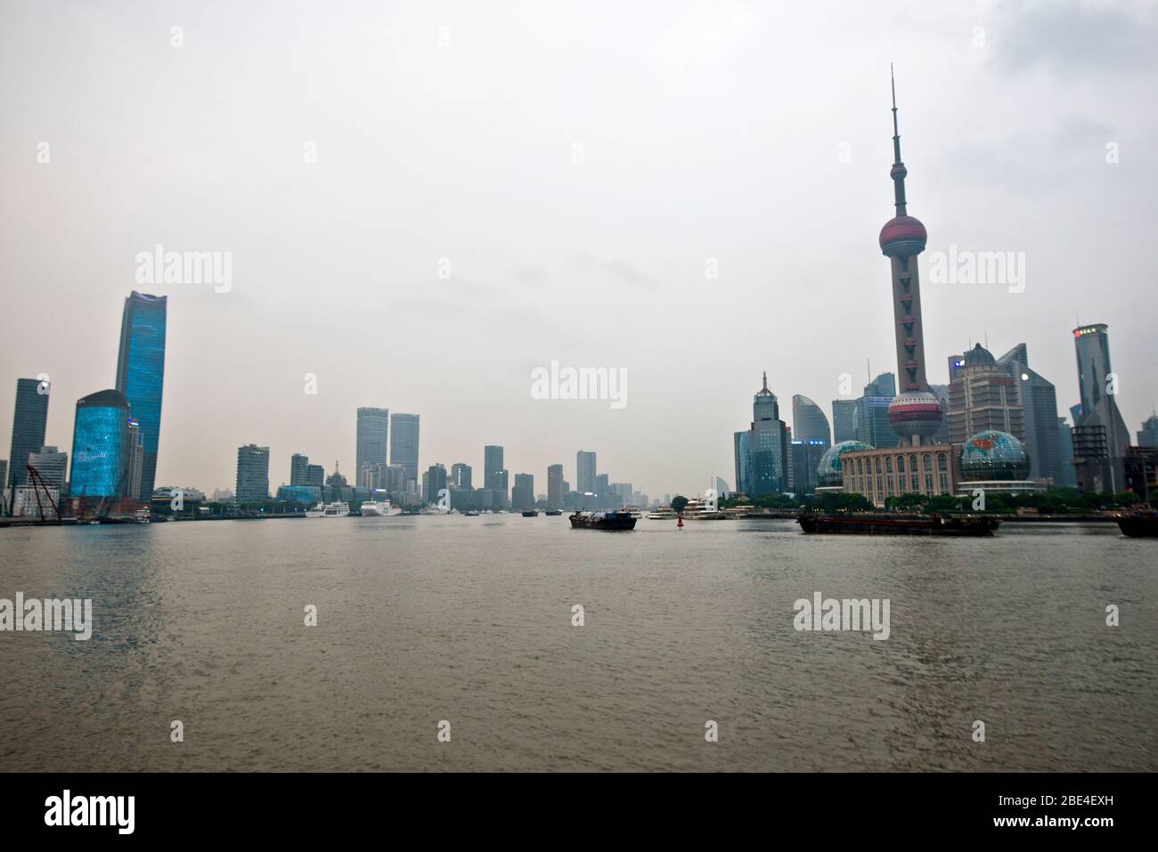 Pudong Towers From The Bund High Resolution Stock Photography and ...