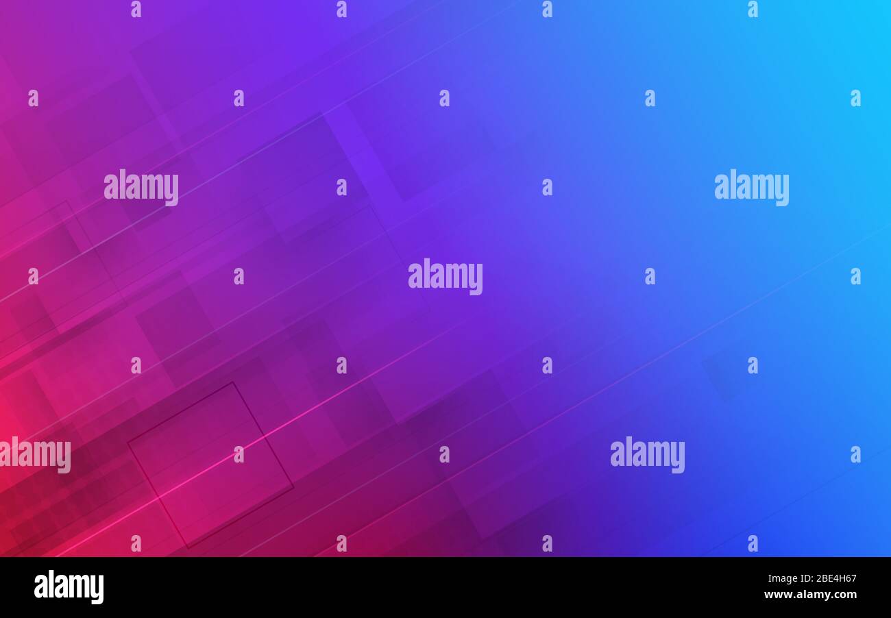 Abstract trendy gradient geometric modern composition. Vector illustration Stock Vector