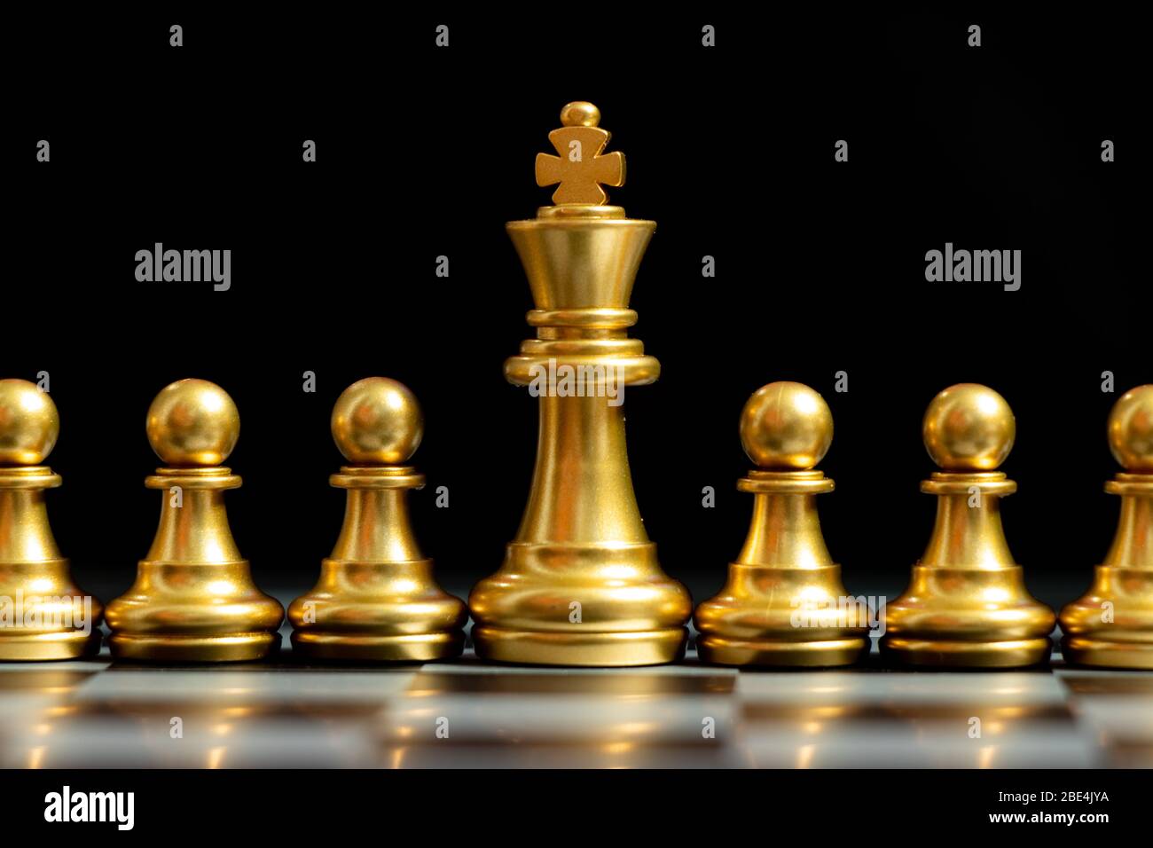 Close up piece of chess king on isolated white background with clipping  path. The King in battle chess game stand on chessboard. Di cut with path  simp Stock Photo - Alamy