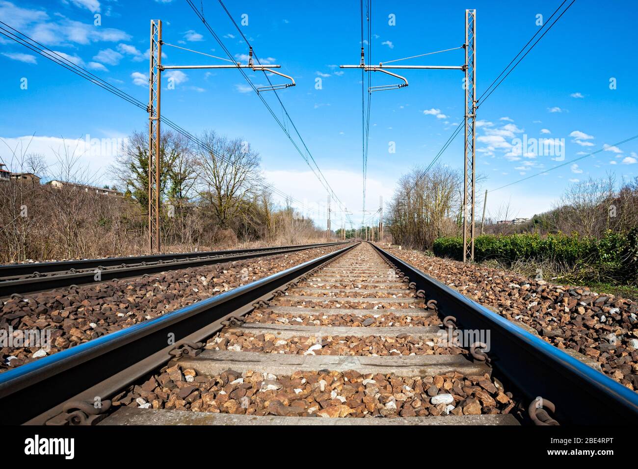 Railway sleepers isolated hi-res stock photography and images - Alamy
