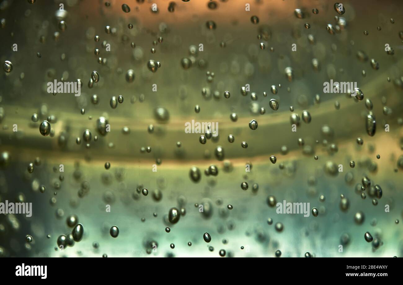 Closeup view of the bubbles Stock Photo Alamy