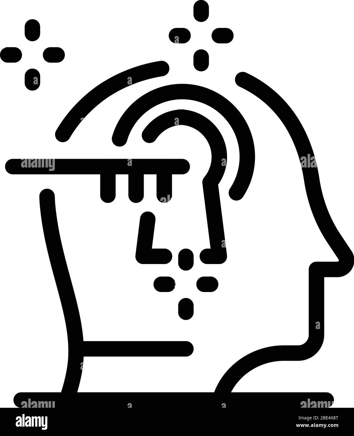 Open minded icon, outline style Stock Vector Image & Art - Alamy