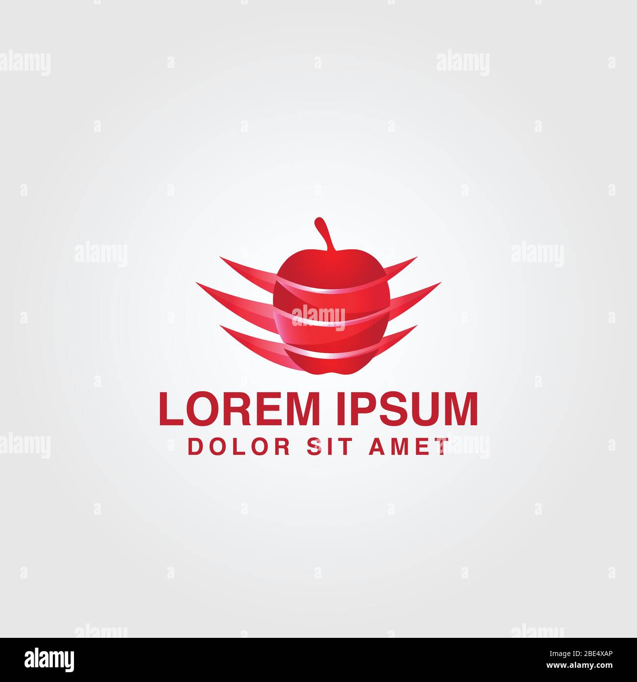 Red Apple logo Design, Vector Illustration Stock Vector Image & Art Alamy