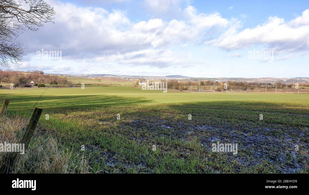 Fife Coastal Path from Kincardine to Rosyth Scotland UK Stock Photo